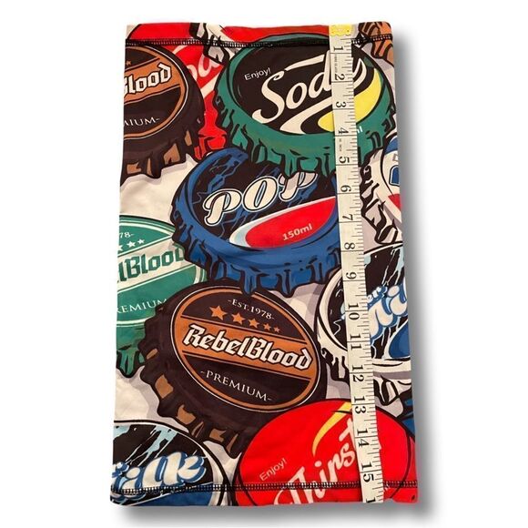 Retro Bottle Cap Design Neck Gaiter - Picture 7 of 9